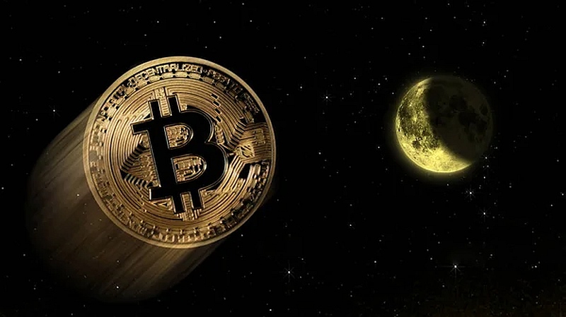 bitcoin-to-the-moon-биткоин криптовалюта