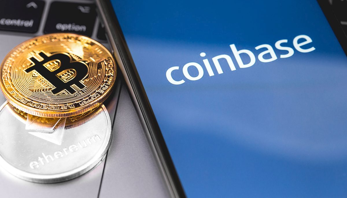 Coinbase биткоин Bitcoin ETH