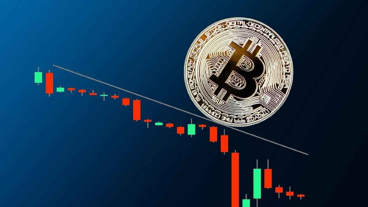 bitcoin graph down